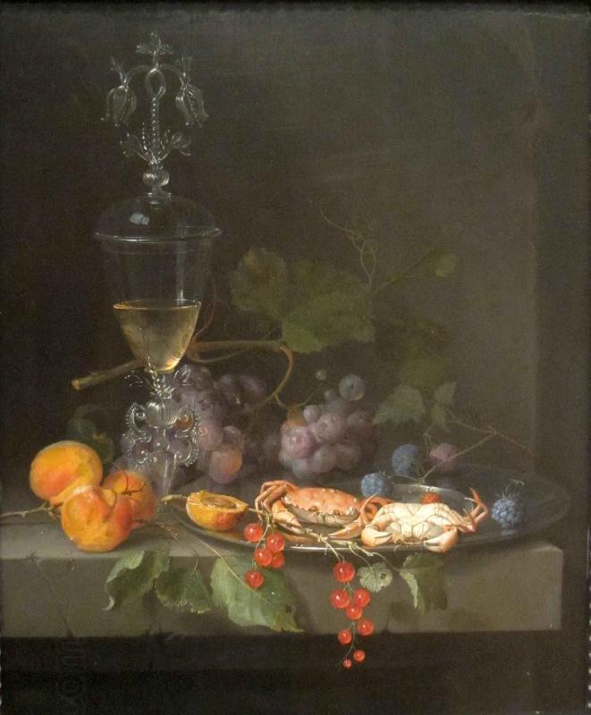 Abraham Mignon Still Life with Crabs on a Pewter Plate China oil painting art